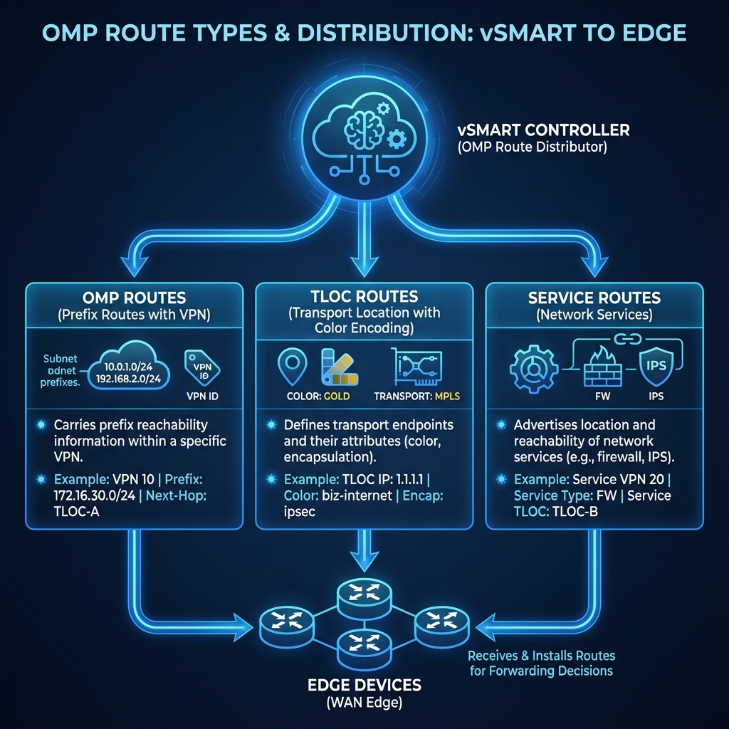 OMP Route Types Diagram